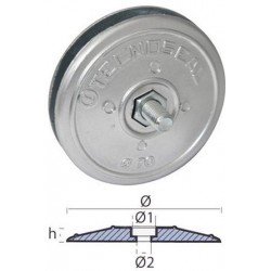 * ANODO DISCO DOBLE  130MM.